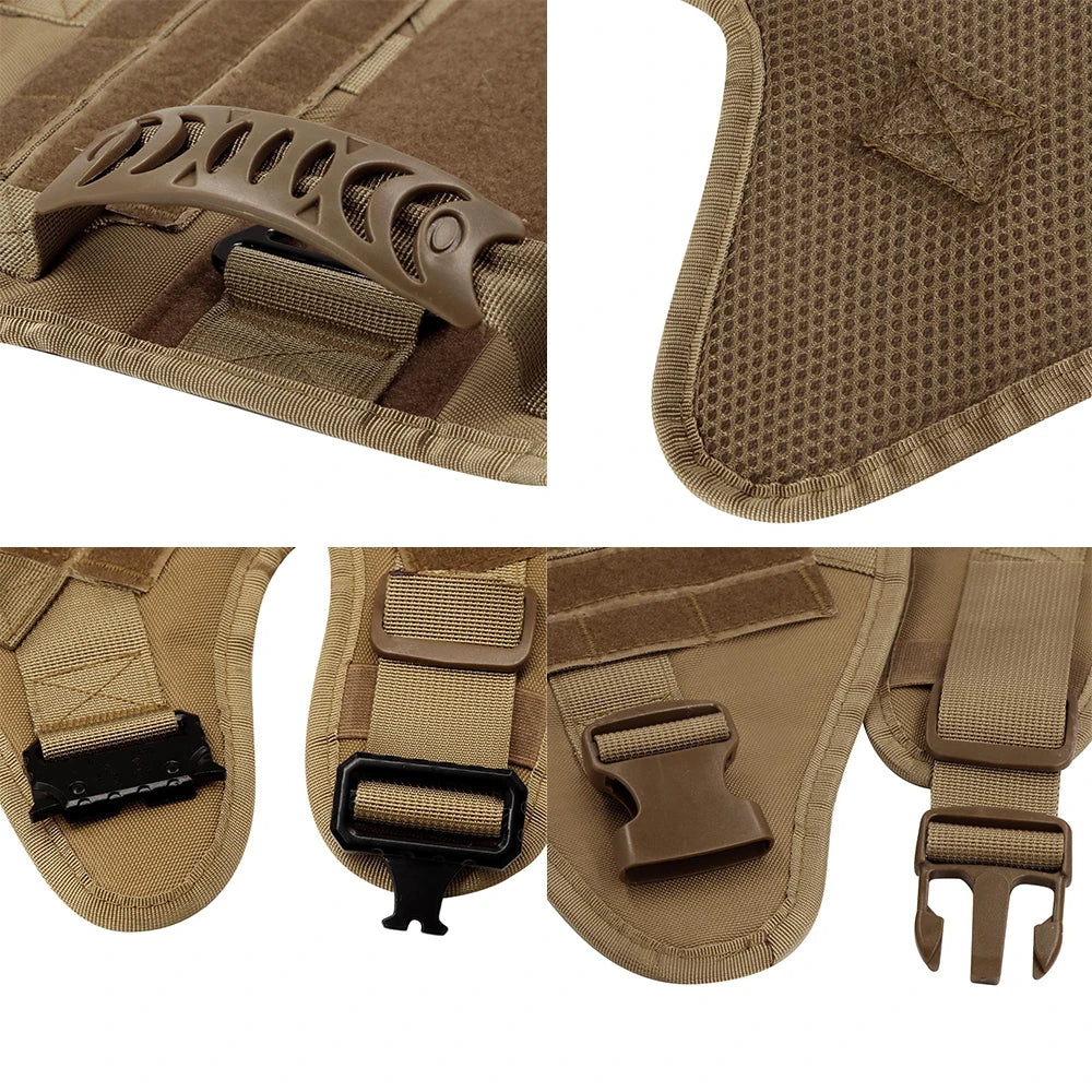 Dog Harness & Leash Set — Training Walking Vest for Medium & Large Dogs