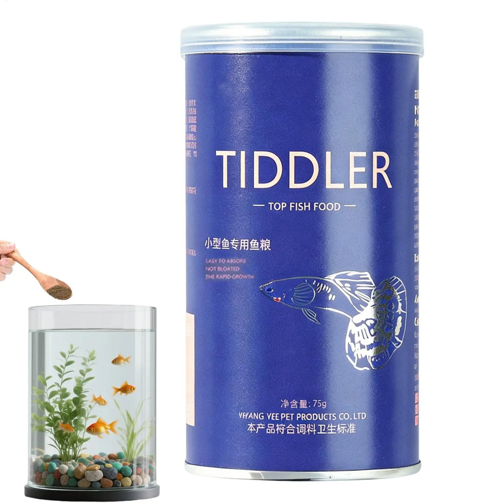 Fish Food Aquarium Feed Small Betta Fish Food for Breeders Hobbyists Freshwater Anglers Home Office Stores Shops Restaurant
