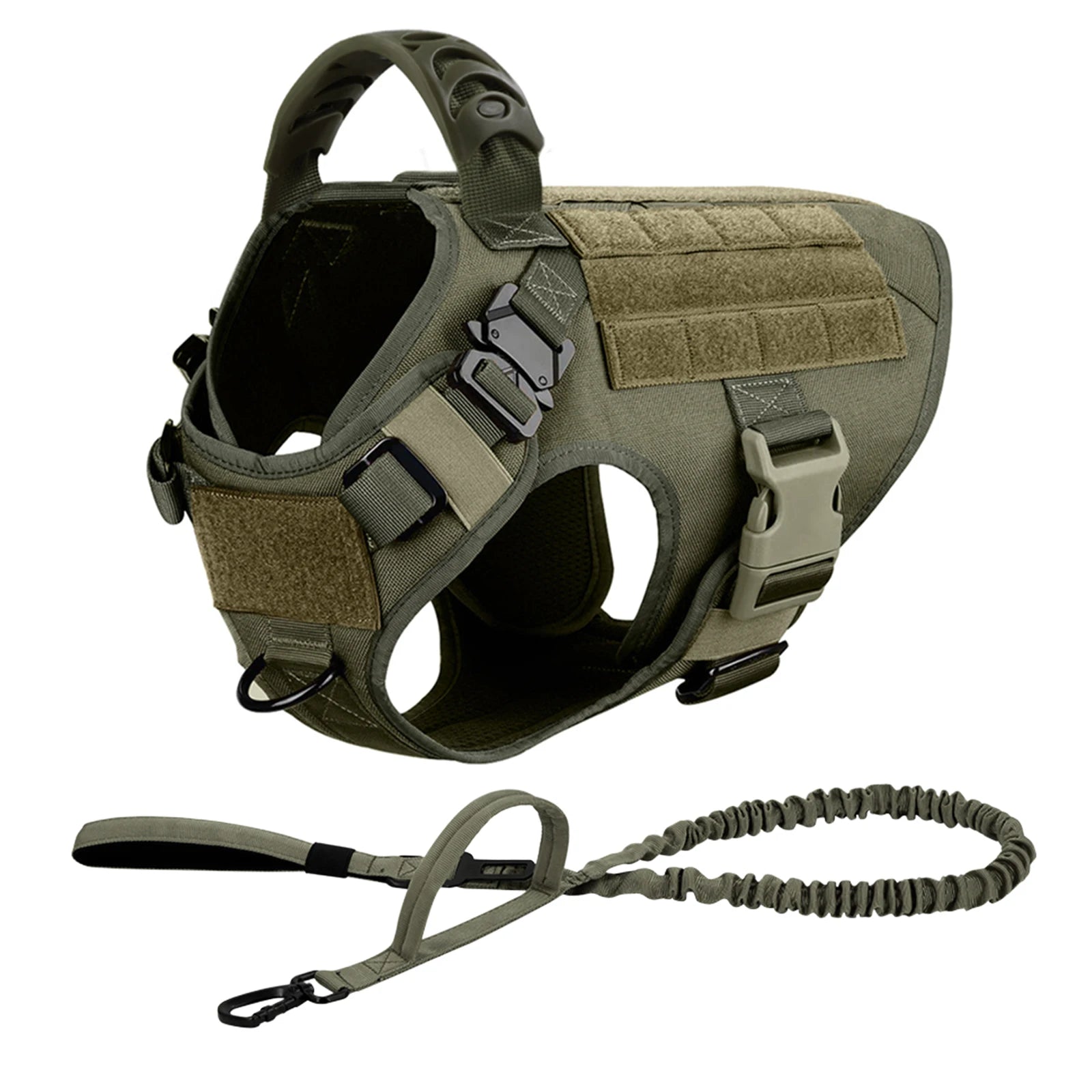 Dog Harness & Leash Set — Training Walking Vest for Medium & Large Dogs