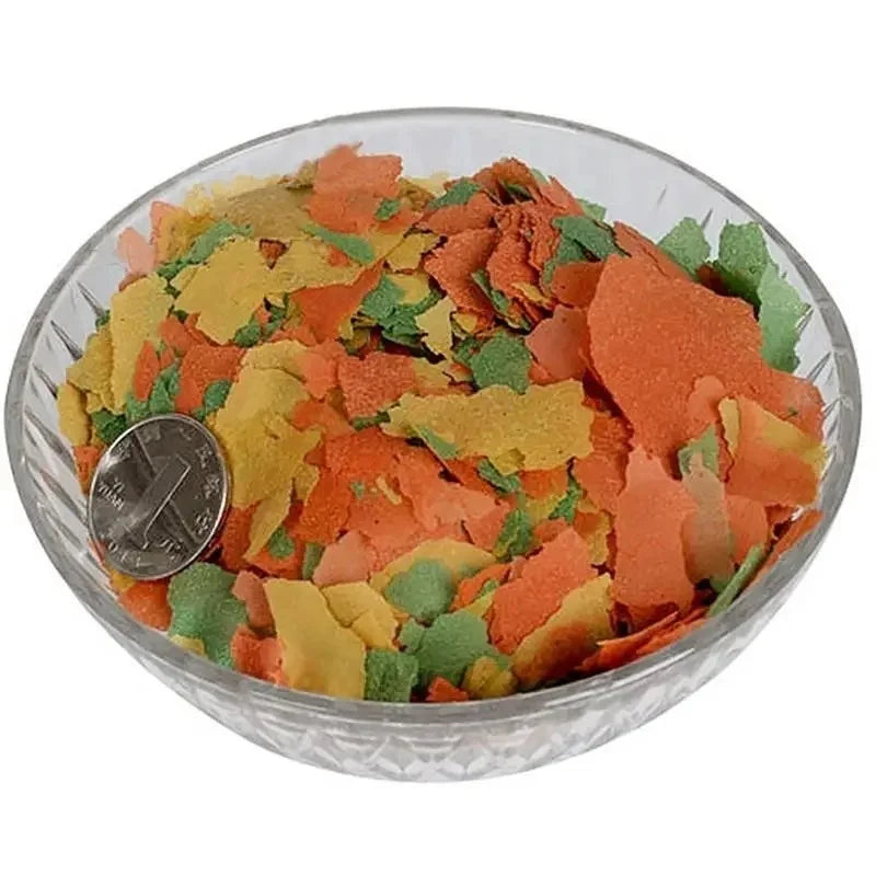 40g/100g Aquarium Fish Food Flakes For Tropical Goldfish Fish Ornamental Small Koi Marine Food Feeding Fish Supplies