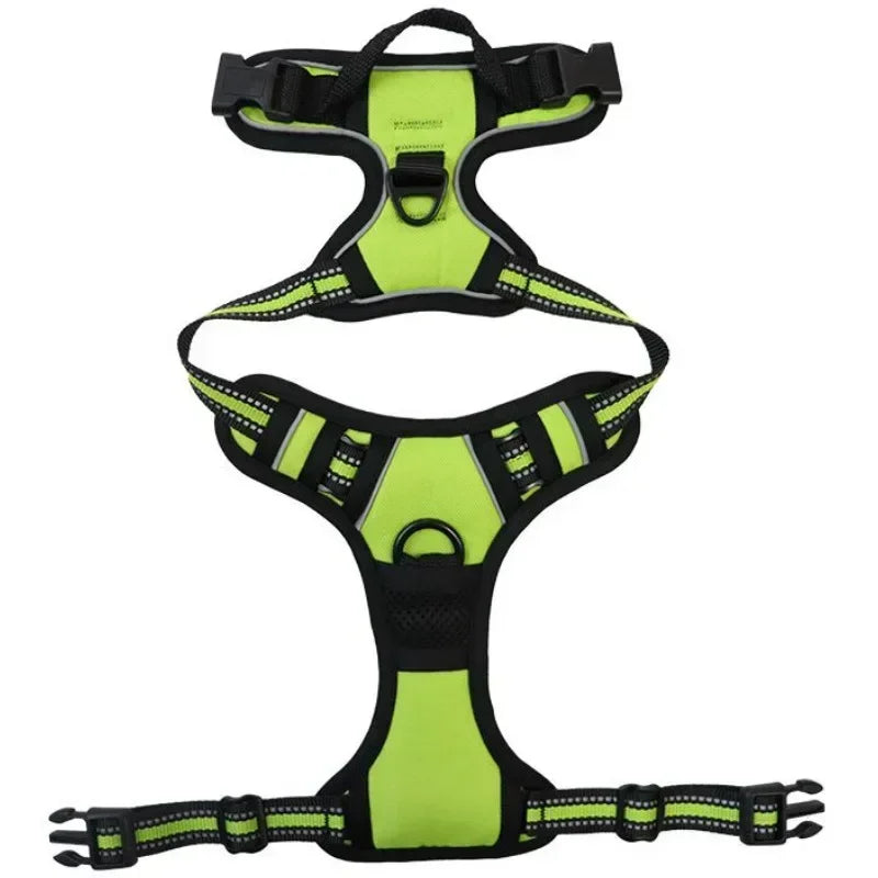 Reflective Breathable Vest Dog Harness for Small, Medium & Large Dogs