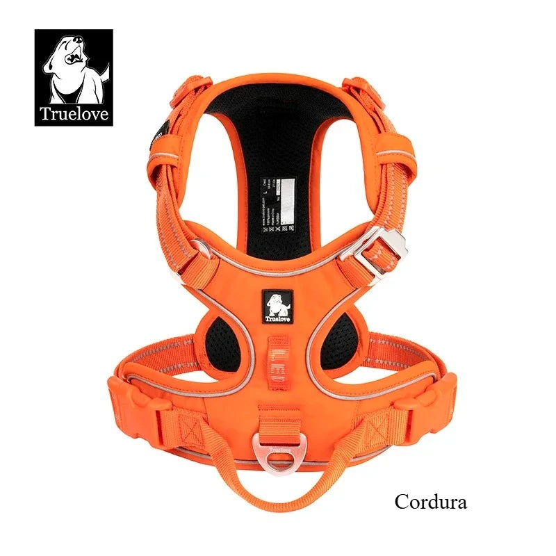 No-Pull Reflective Step-In Dog Harness — Adjustable & Comfortable