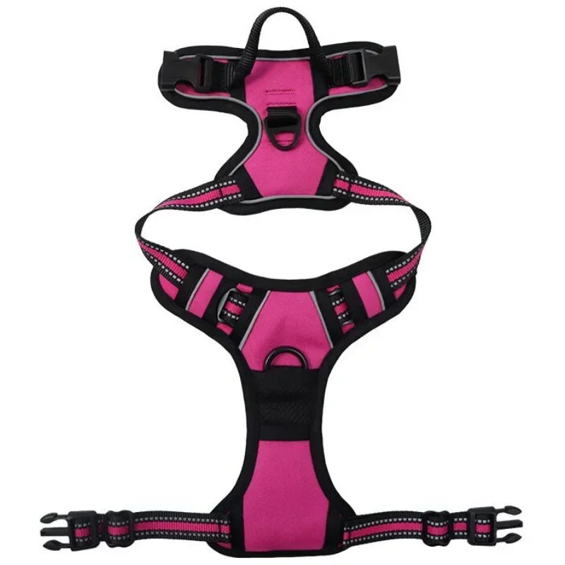 Reflective Breathable Vest Dog Harness for Small, Medium & Large Dogs