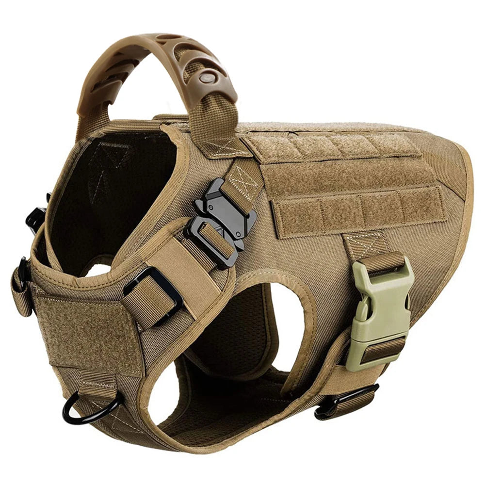 Dog Harness & Leash Set — Training Walking Vest for Medium & Large Dogs