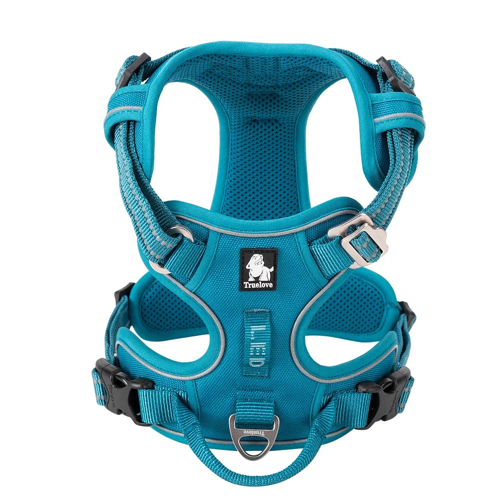 No-Pull Reflective Step-In Dog Harness — Adjustable & Comfortable