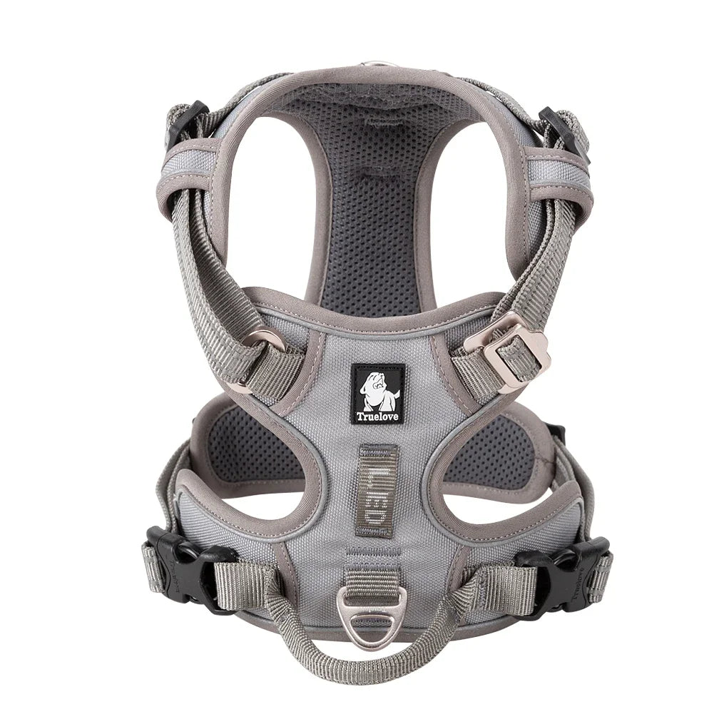No-Pull Reflective Step-In Dog Harness — Adjustable & Comfortable