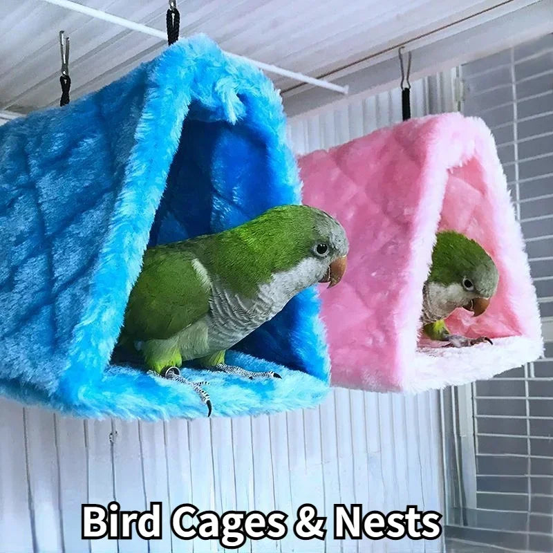 Bird Hammock Hut — Cozy Hanging Cave for Sleeping & Hatching
