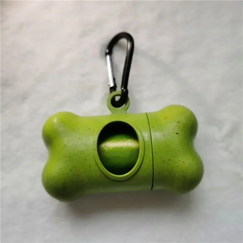 Dog Waste Bag Dispenser & Carrier with Poop Bags