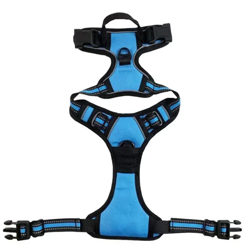 Reflective Breathable Vest Dog Harness for Small, Medium & Large Dogs