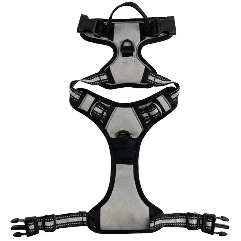 Reflective Breathable Vest Dog Harness for Small, Medium & Large Dogs