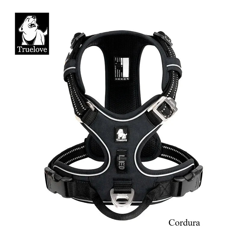 No-Pull Reflective Step-In Dog Harness — Adjustable & Comfortable