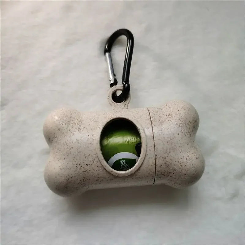 Dog Waste Bag Dispenser & Carrier with Poop Bags