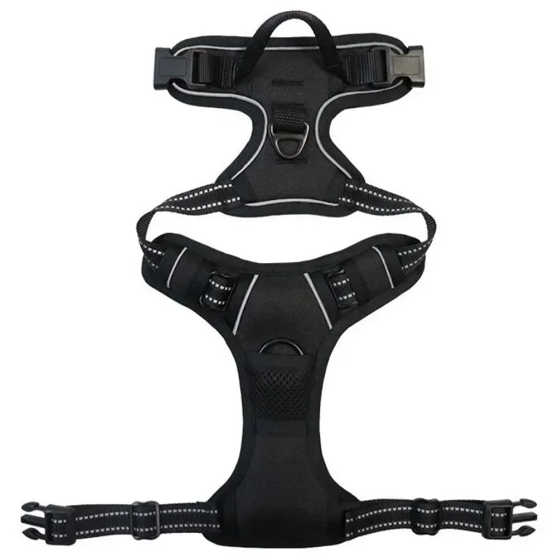 Reflective Breathable Vest Dog Harness for Small, Medium & Large Dogs