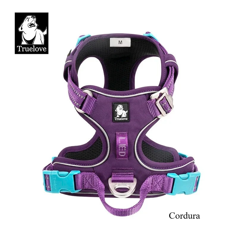 No-Pull Reflective Step-In Dog Harness — Adjustable & Comfortable