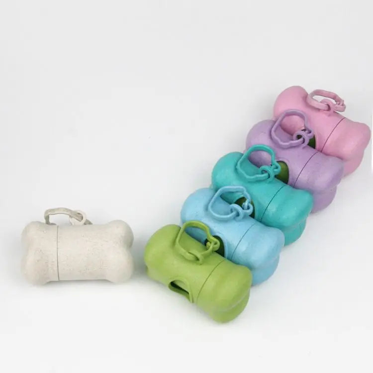 Dog Waste Bag Dispenser & Carrier with Poop Bags