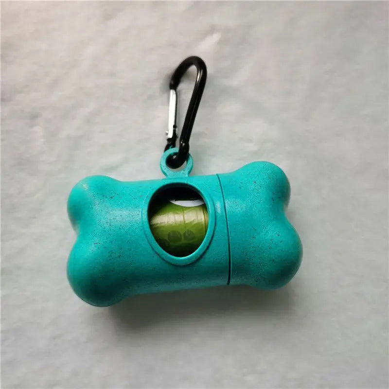Dog Waste Bag Dispenser & Carrier with Poop Bags