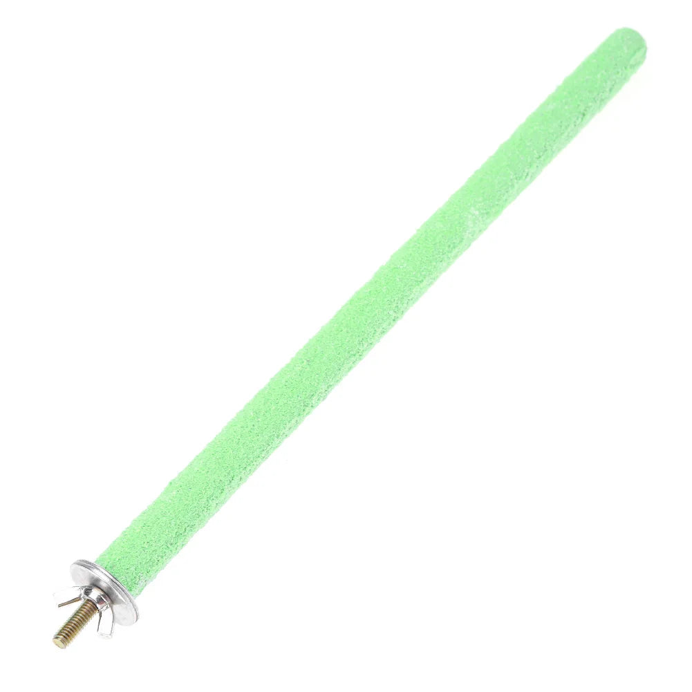 Colorful Pet Bird Chew Toys Cage Perches Stand Platform Bird Toy Paw Grinding Clean for Toys Parrot Bites Parakeet Pet Supplies