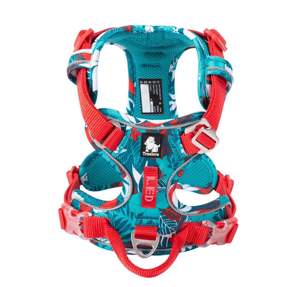 No-Pull Reflective Step-In Dog Harness — Adjustable & Comfortable