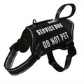 No-Pull Dog Harness with 4 Patches — Reflective Padded Vest for Medium & Large Dogs