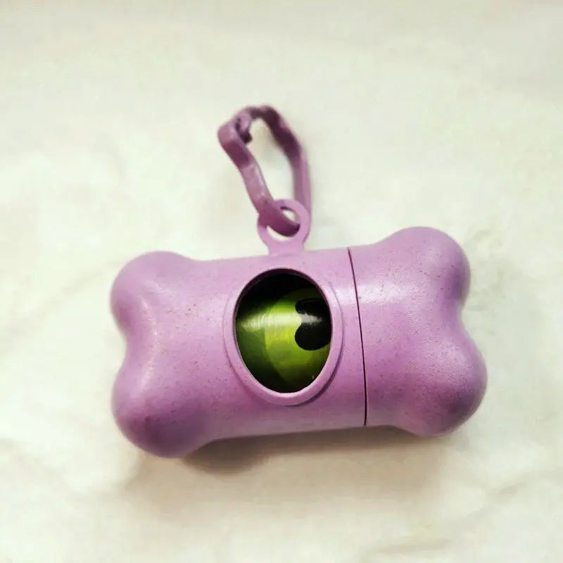 Dog Waste Bag Dispenser & Carrier with Poop Bags