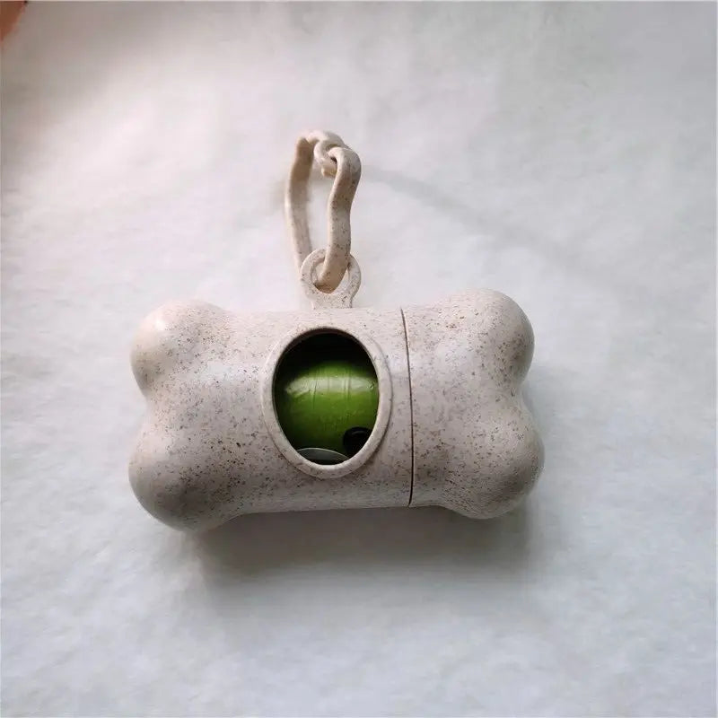 Dog Waste Bag Dispenser & Carrier with Poop Bags