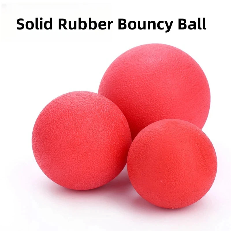 Indestructible Solid Rubber Ball Dog Toy — Fetch & Chew for Large Dogs