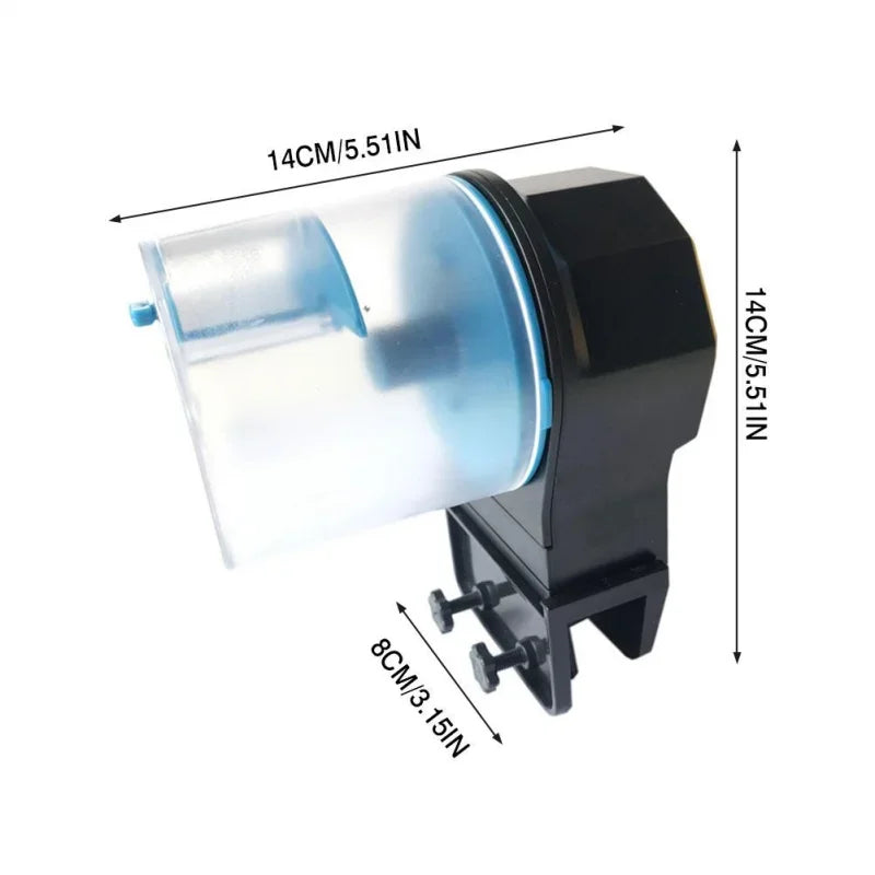 Fish Tank Automatic Feeder Intelligent Timing Automatic Feeder Aquarium Automatic Feeder Large Capacity Fish Feeder  fish feeder