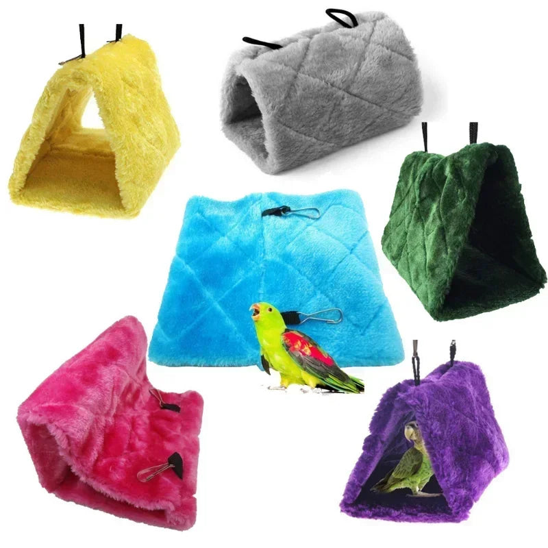 Bird Hammock Hut — Cozy Hanging Cave for Sleeping & Hatching