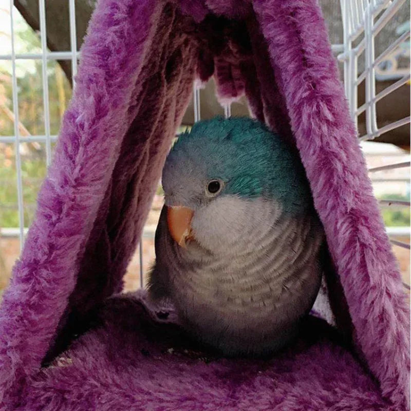 Bird Hammock Hut — Cozy Hanging Cave for Sleeping & Hatching