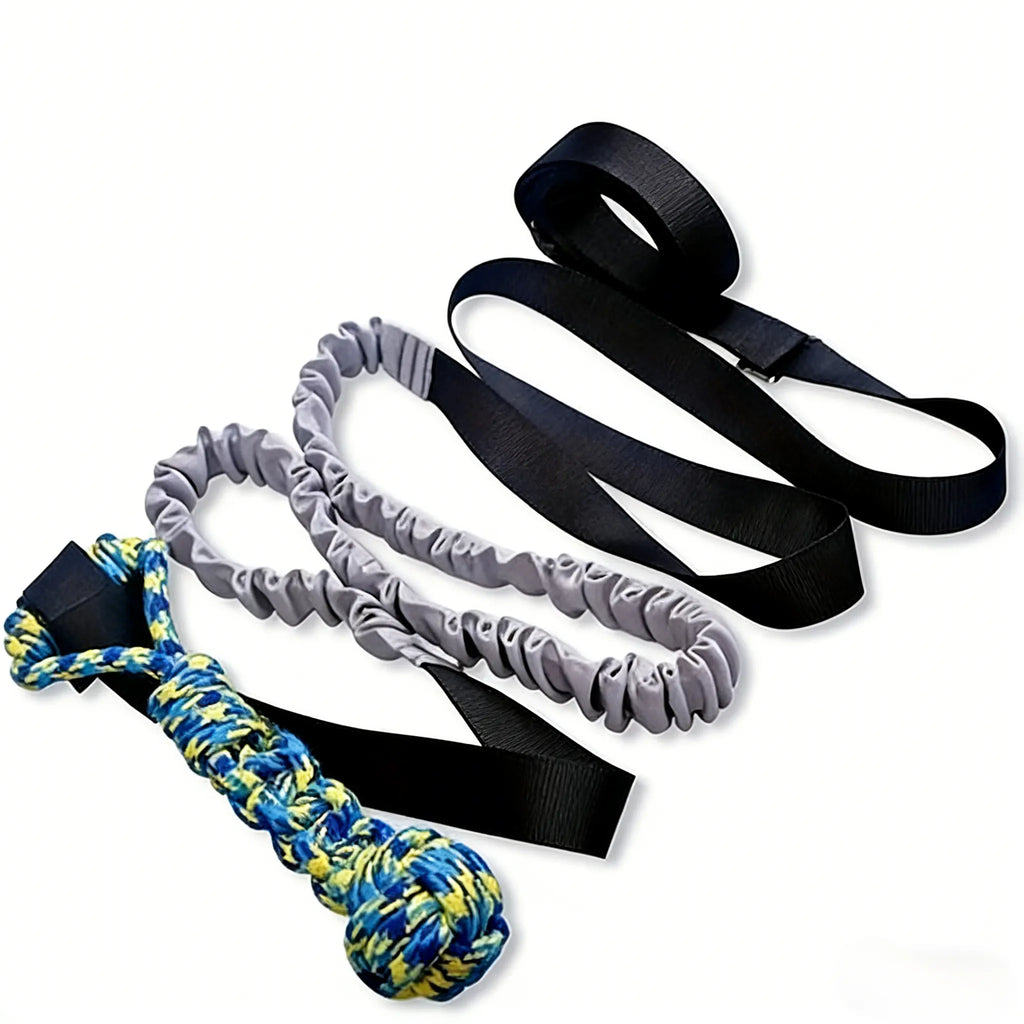 Durable Dog Tug Toy with Knot — Teeth-Cleaning Chew for Indoor & Outdoor