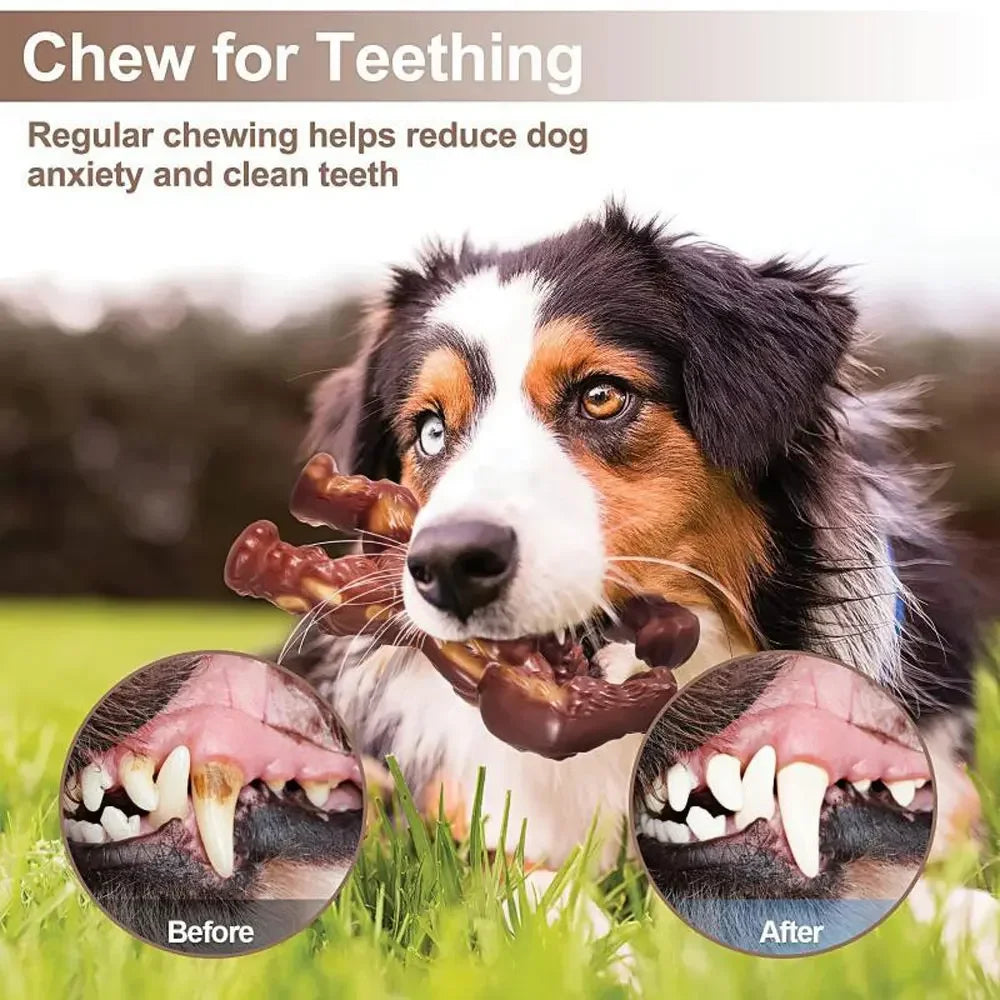 Indestructible Gorilla Dog Chew Toy for Aggressive Chewers