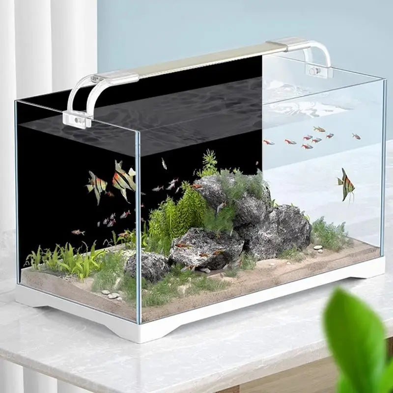 Fish Tank Background Static Cling Black Fish Tank Backdrop Aquarium Poster Aquarium Backdrop Aquarium Wallpaper Decorations