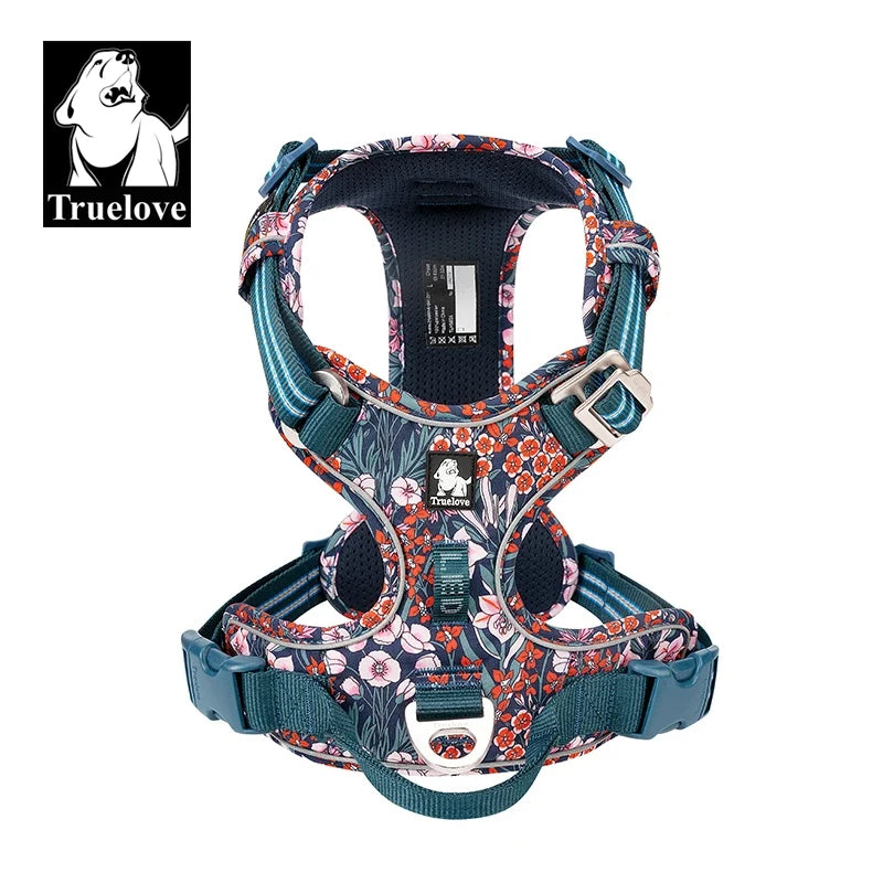 No-Pull Reflective Step-In Dog Harness — Adjustable & Comfortable