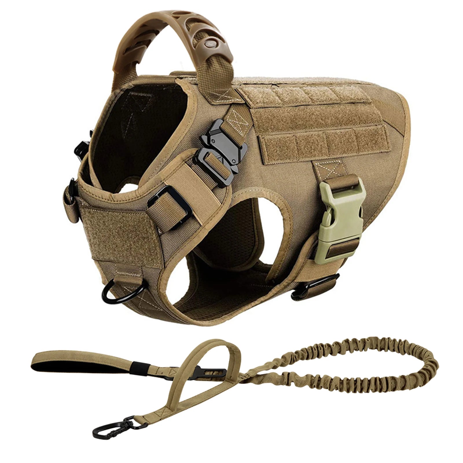 Dog Harness & Leash Set — Training Walking Vest for Medium & Large Dogs