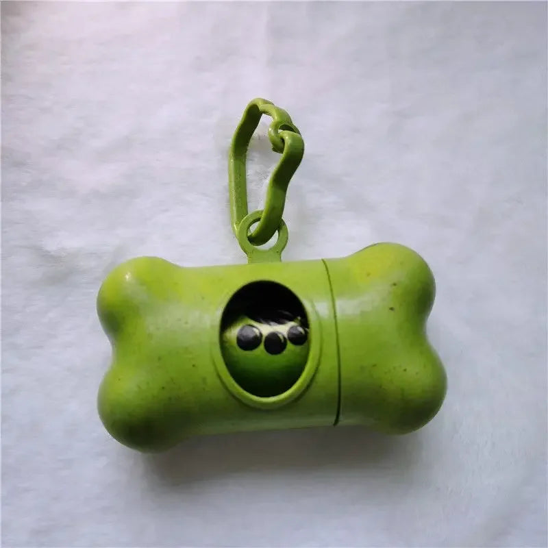 Dog Waste Bag Dispenser & Carrier with Poop Bags